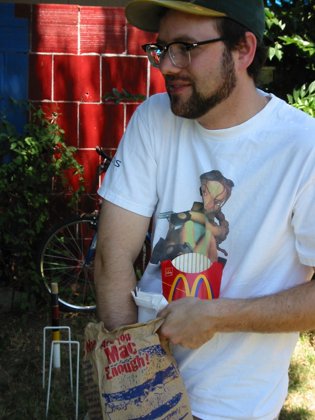 Davey finally gets his McDonalds
