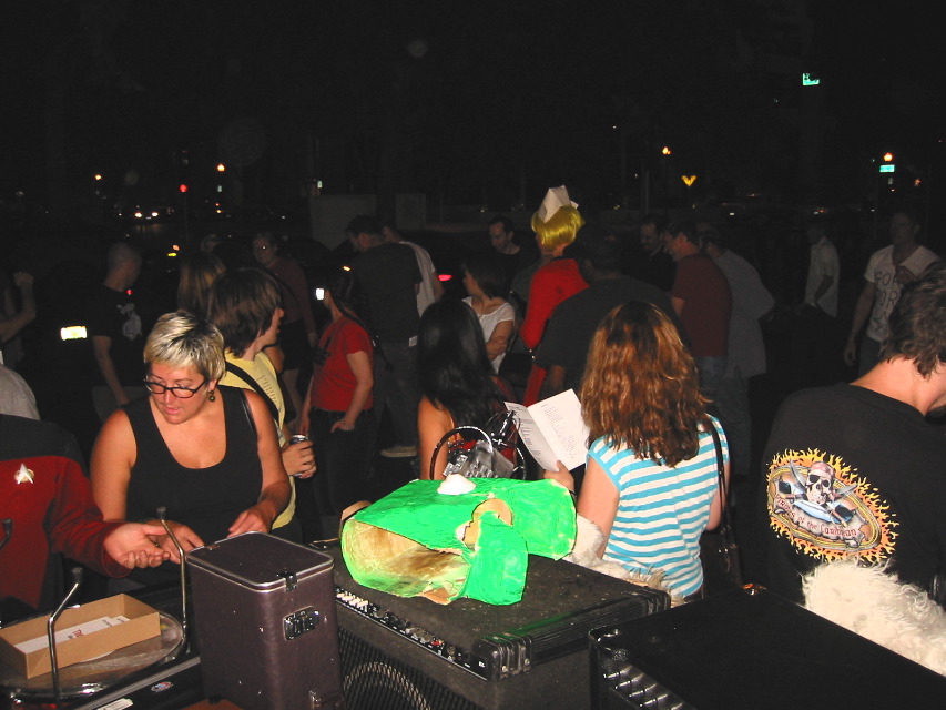 Parking lot partying