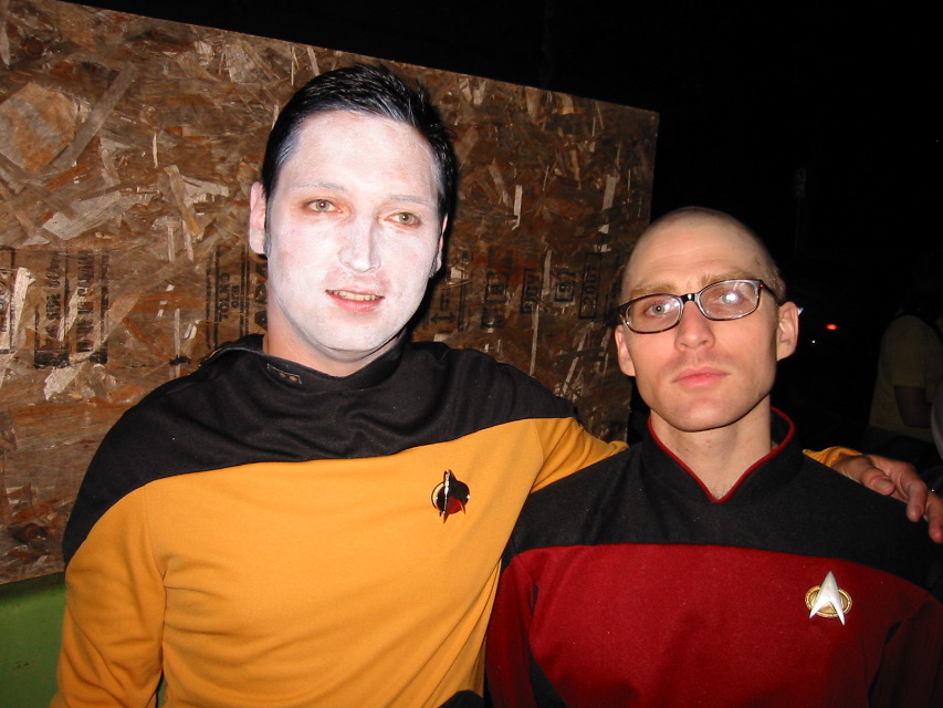 Data and the Cap'n